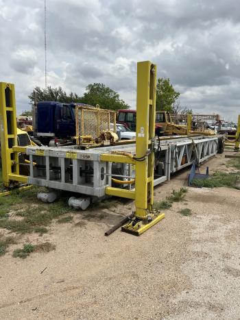 North Rig hydraulic walking elevated pipe racks