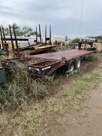 24’ tandem dual gooseneck trailer