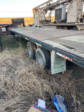 2009 36’ tandem dual air brake axles