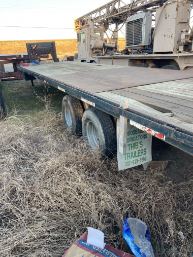 2009 36’ tandem dual air brake axles 1